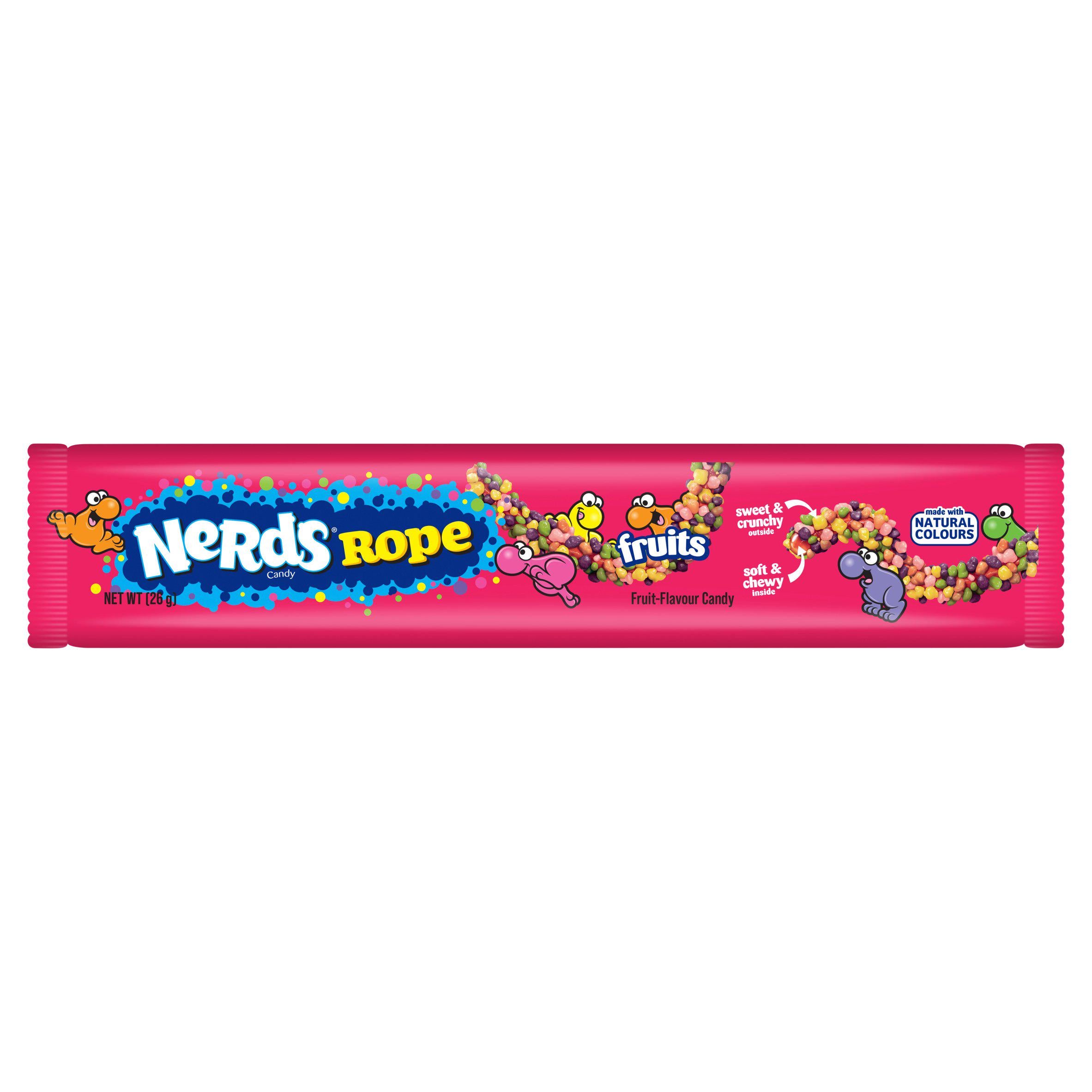 Nerds Candy Rope Gummy Clusters Fruits 26g - Out of Date
